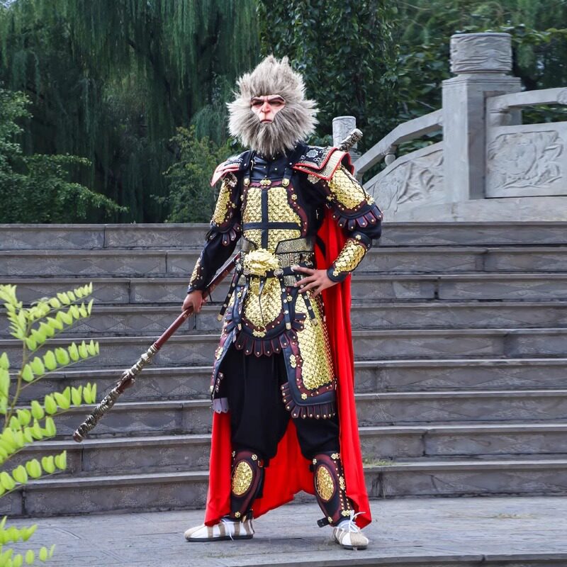 2026新款黑神话悟空cos服装金属甲胄盔甲汉服铠甲分体将军腰带