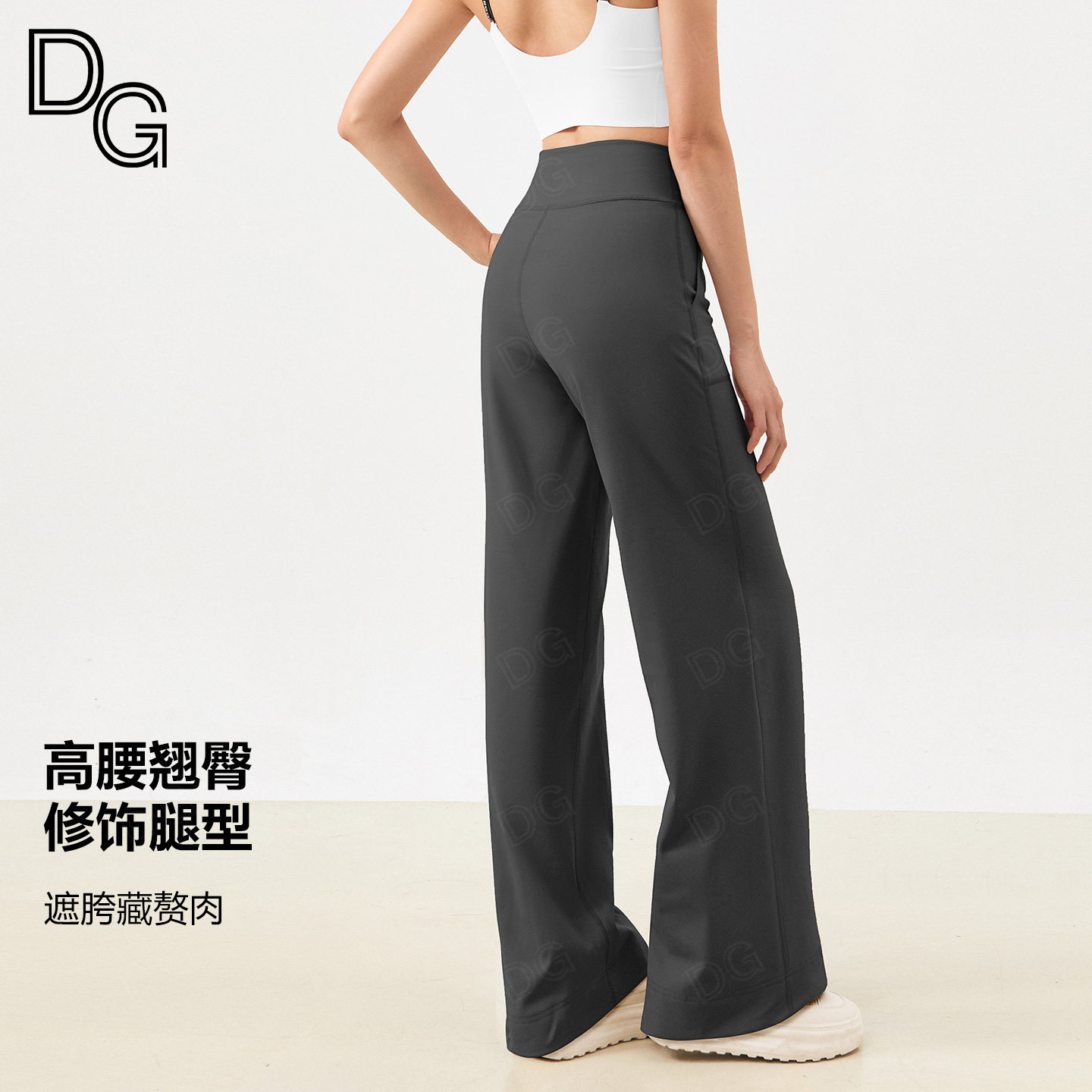 松弛感垂感显瘦夏季薄款裤子图片
