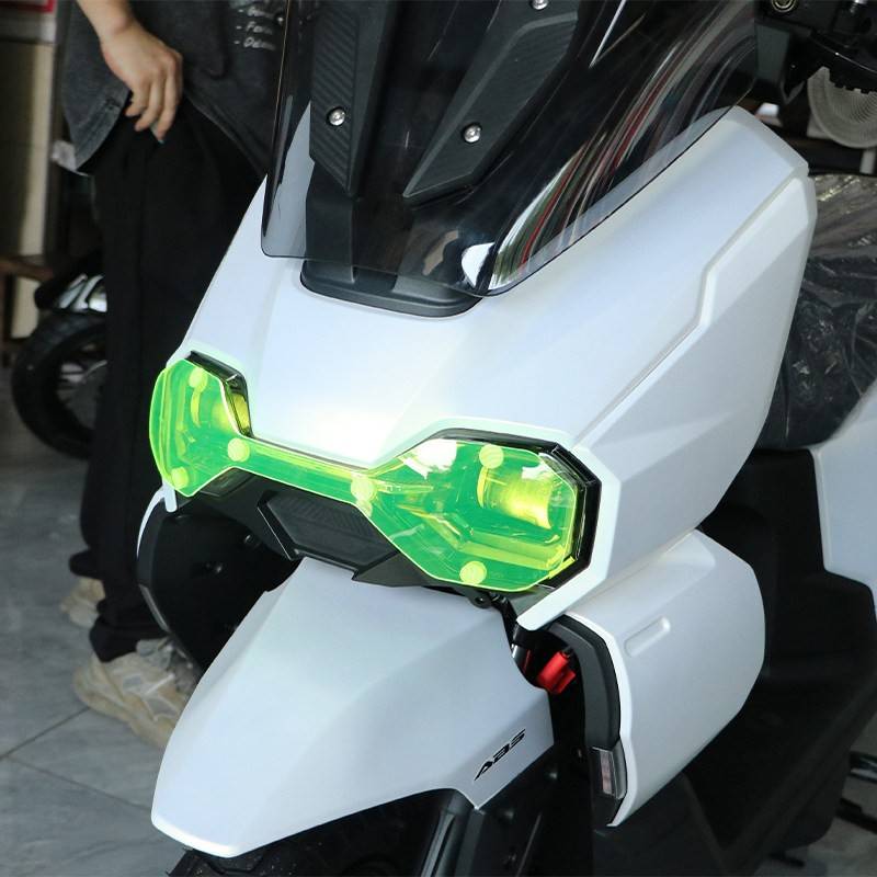 适用本田HRD125前大灯装饰罩尾灯装饰罩WH125T-15改装大灯保护罩
