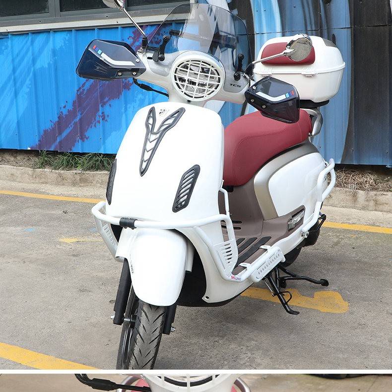 适用豪爵Lumi125前大灯罩方向灯罩后灯罩装饰灯罩HJ125T-50C改装