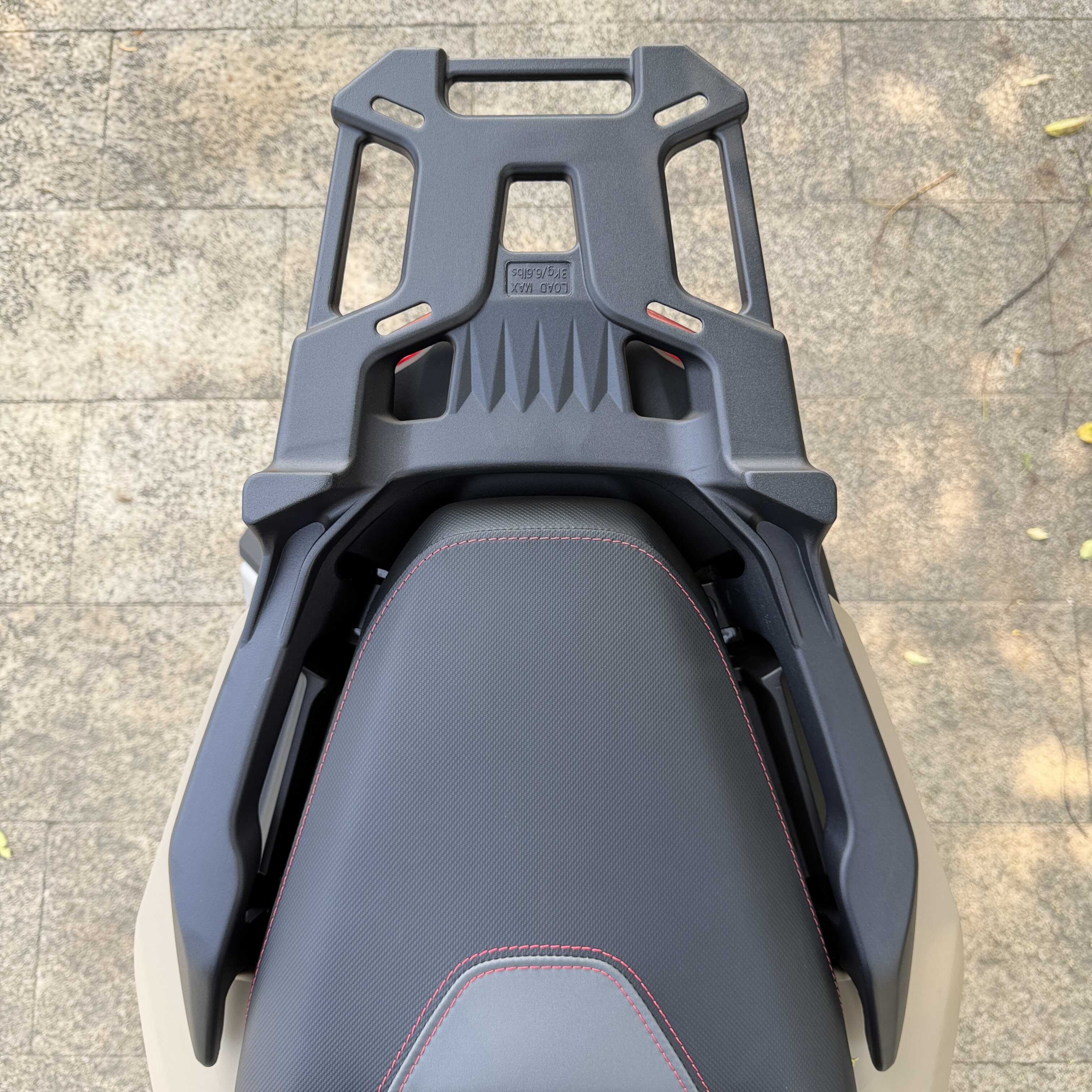 适用本田ADV160改装一体尾箱架 ADV160改装后靠背 后衣架 行李架