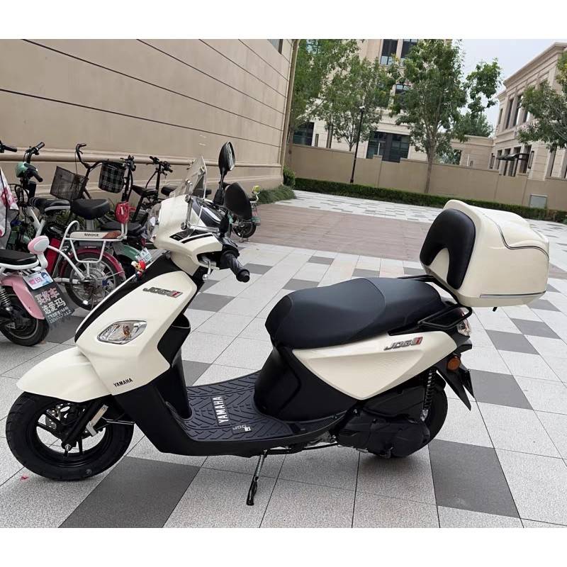适用雅马哈巧格i125尾箱ZY125T-13摩托车载物箱复古后备箱改装件