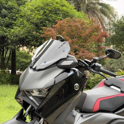 适用于25-26款雅马哈XMAX改装竞技风挡 XMAX300前挡风 运动挡风镜