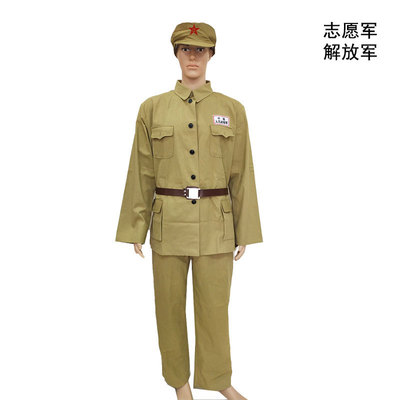 2026新款各时期演出服装红军八路军新四军演出衣服49式50