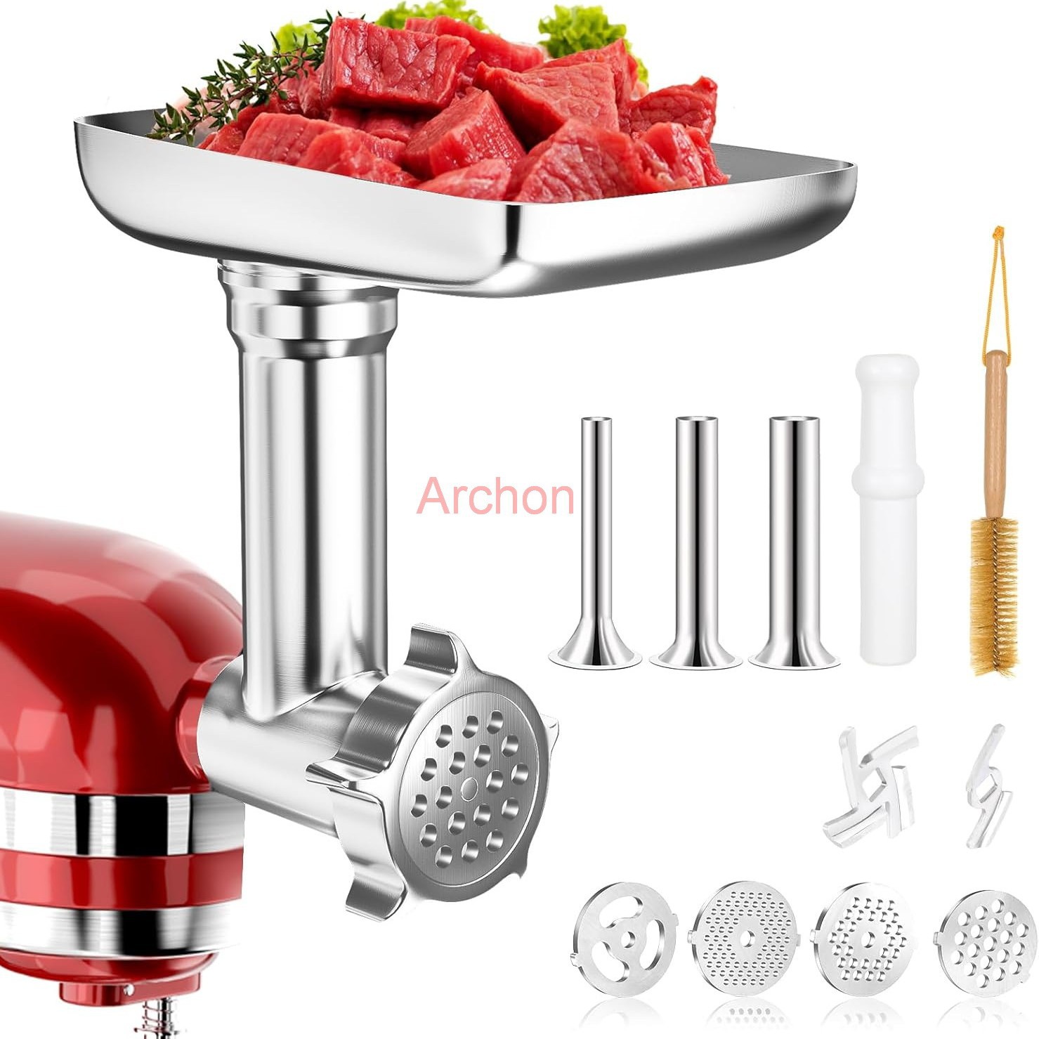 Kitchenaid美膳雅不锈钢研磨附件