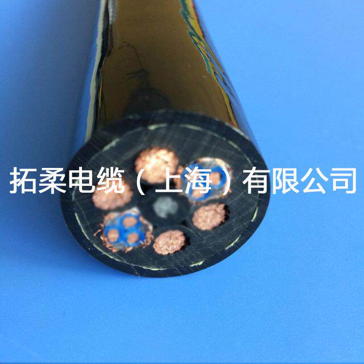 4x16+2x3x2.5垃圾吊抓斗电缆耐磨抗拉卷筒电缆抓斗起重机电缆厂家