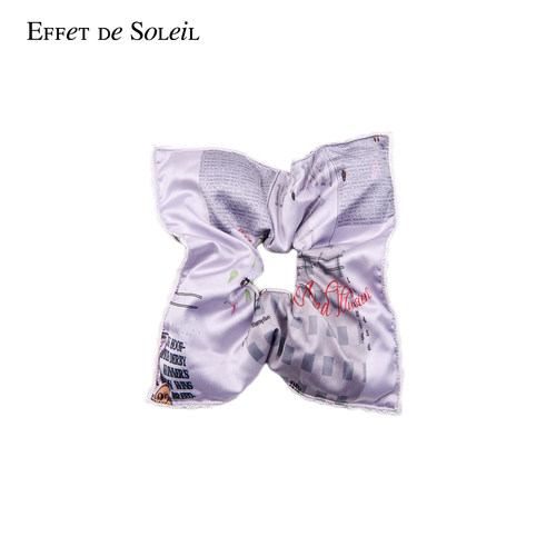 【ENG】Effet de Soleil满印四角发圈女新品26夏