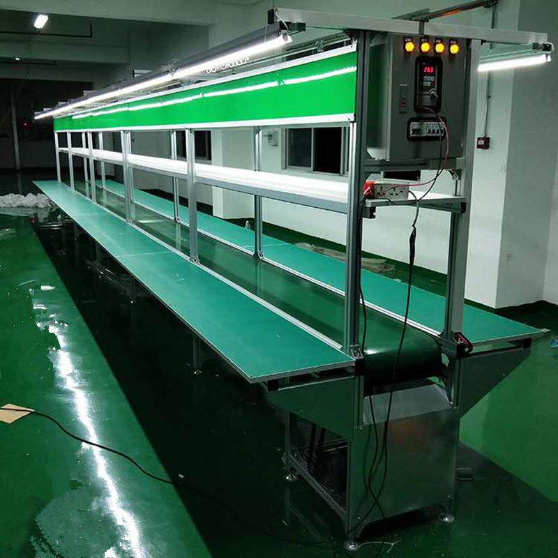 单双面动力流水线工作台铝合金轻型防静电带灯电子厂检验维修桌