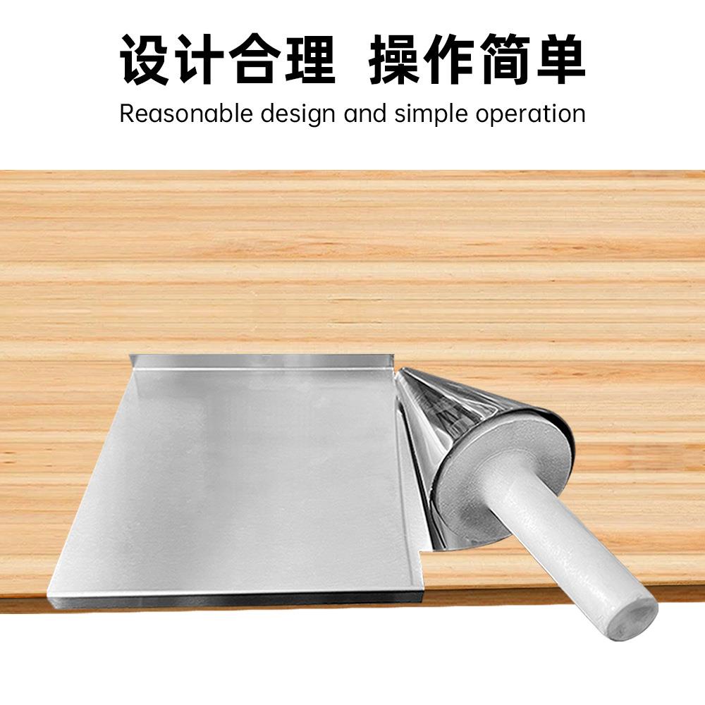 商用冰激凌蛋卷卷筒模具铸铝大圆锥形手工快速定形雪糕筒耐用铸铝
