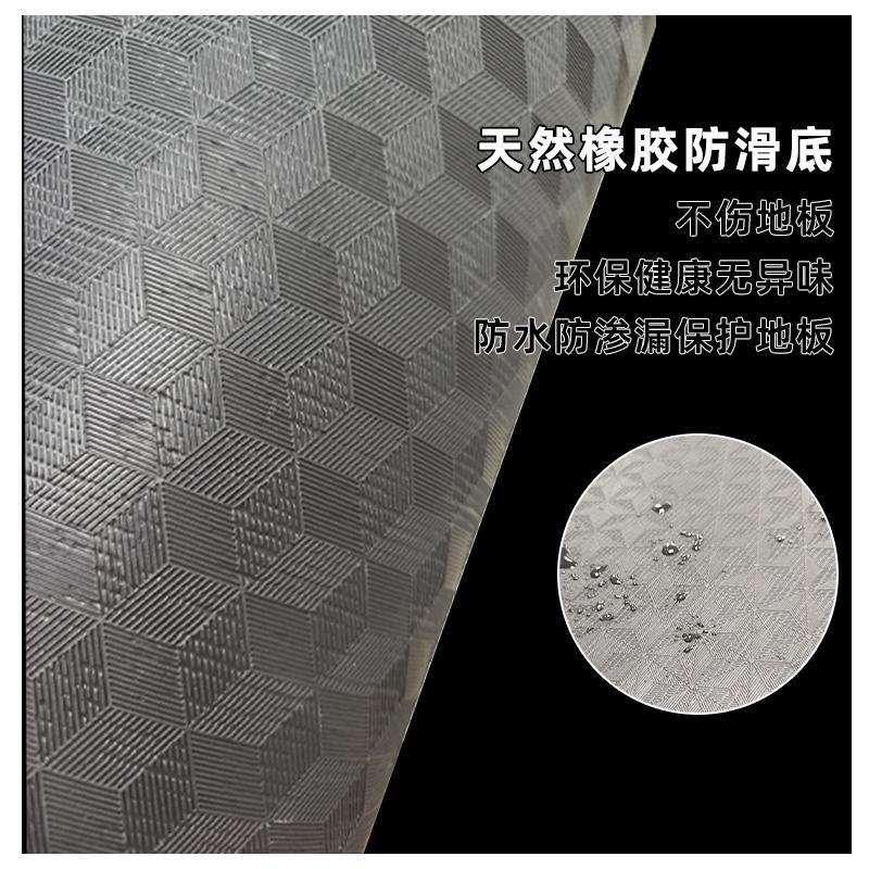 适用腾势D9二排地毯腾势专用七座商务汽车中排脚垫木地板改装配饰
