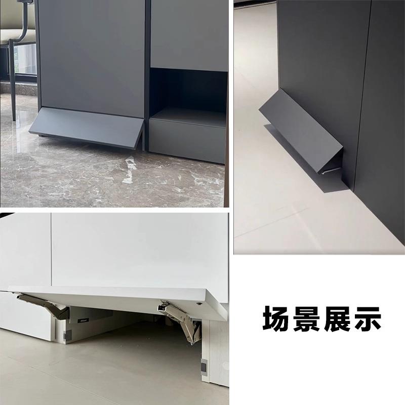 扫地机器人电动上翻门自动感应开门器联动感应开门伸缩杆五金配件