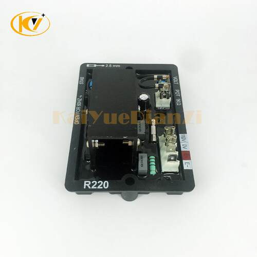 R220发电机组自动电压调节器AVR柴油机电子配件励磁调压板稳压器