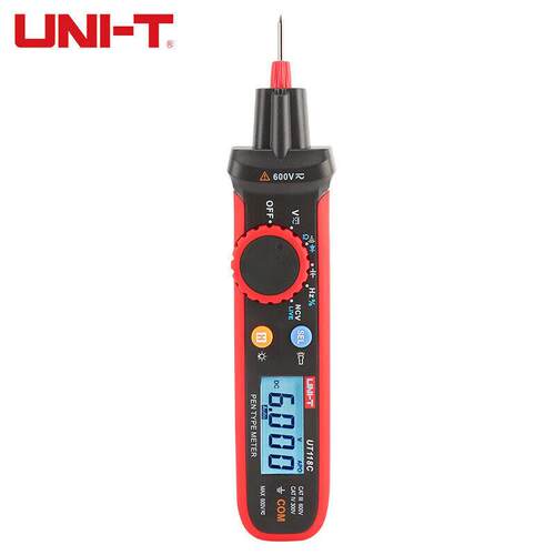 UNI-T优利德笔式万用表精度真有效值智能防烧电压表电工UT118C