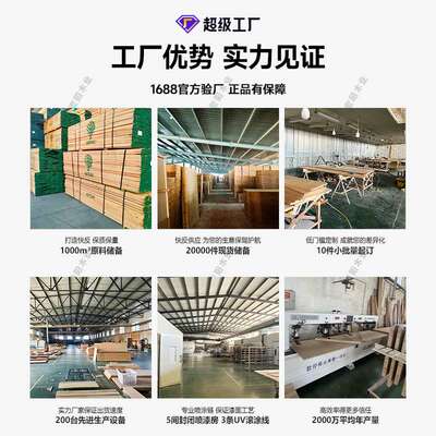樱桃木夏尔双人床 实木床主卧大床头樱桃木原木风北欧1.8米床