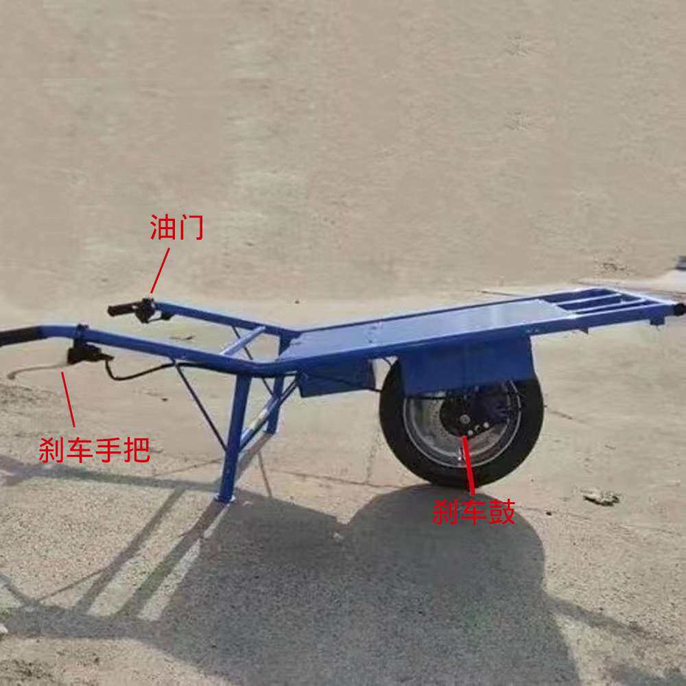 农用三轮车人力载货摆摊摆地摊搬运车劳动车工具车手推车四轮