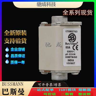 巴斯曼170M2762 170M2763 170M2764 经销 直销价优 低压熔断器