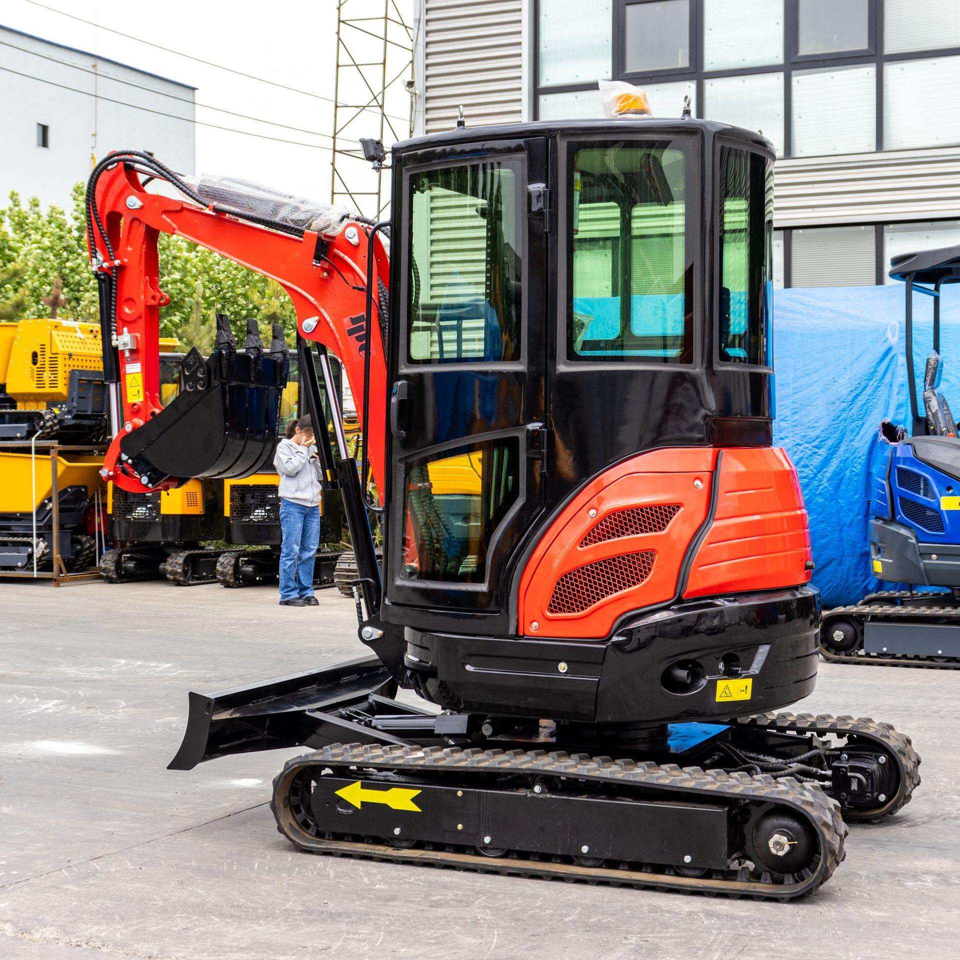出口加拿大微型挖掘机 2.5ton crawler excavator 农用小型挖掘机