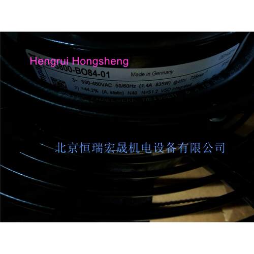 轴流风机S3G800-BO84-01/F02 德国依必安派特 800尺寸 380~480vac