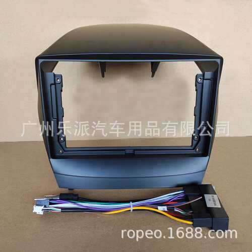 适用10-15款现代IX35 Hyundai IX35 安卓大屏导航框音响改装面框