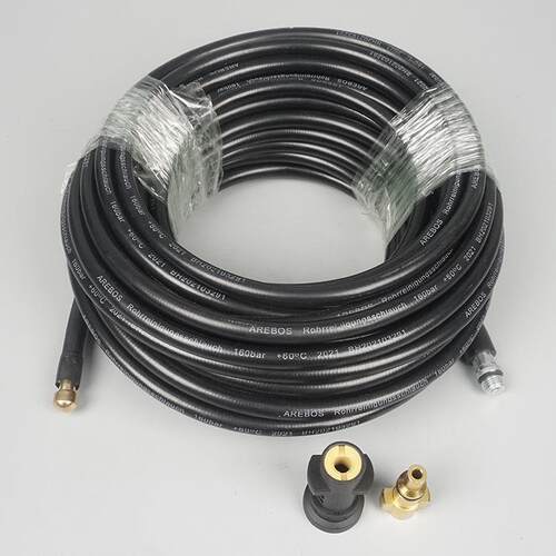 厂家直发10m/15m/20m/30m高压水管洗车机清洗软管pvc管家用