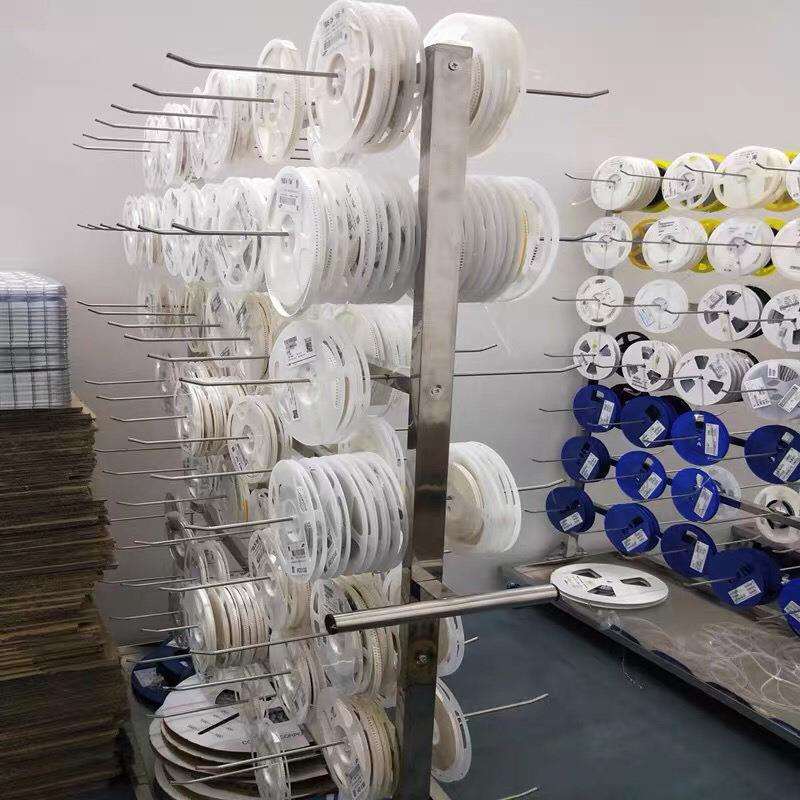 不锈钢挂料车smt料盘挂料架物料周转车贴片电子元件物料架可拆装