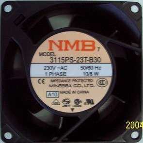 原装NMB 3115PS-12T-B30 115V 8038工控机工业设备风扇铝机耐高温