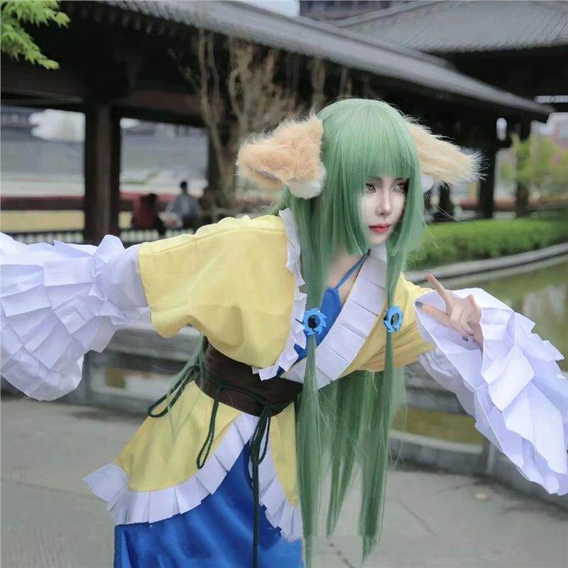 (现货)狐妖小红娘cos服涂山蓉蓉cosplay服装涂山容容耳朵苏苏动漫