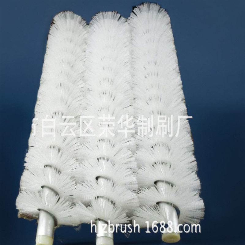 厂家直销食品筛面粉处理过滤毛刷辊工业毛刷辊玻璃清洗铝管毛刷辊