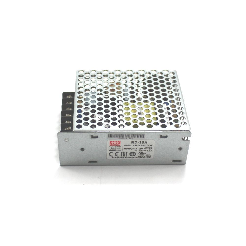 现货RD-35A/35B明纬32-35W双输出开关电源5V/12V/24V直流稳压