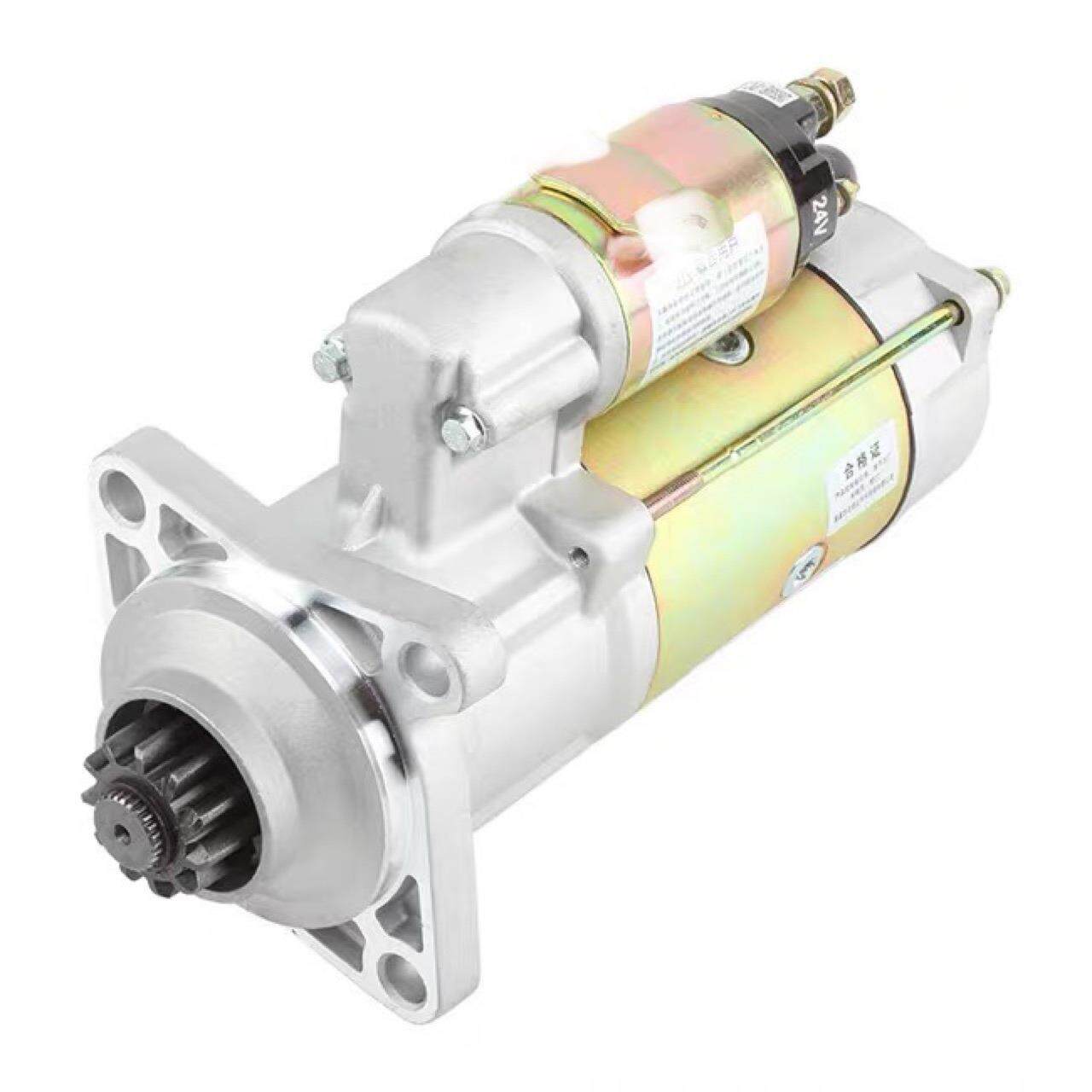 适用玉柴4108/4D起动机马达D5KS2-3708100A起动机马达24V11齿马达