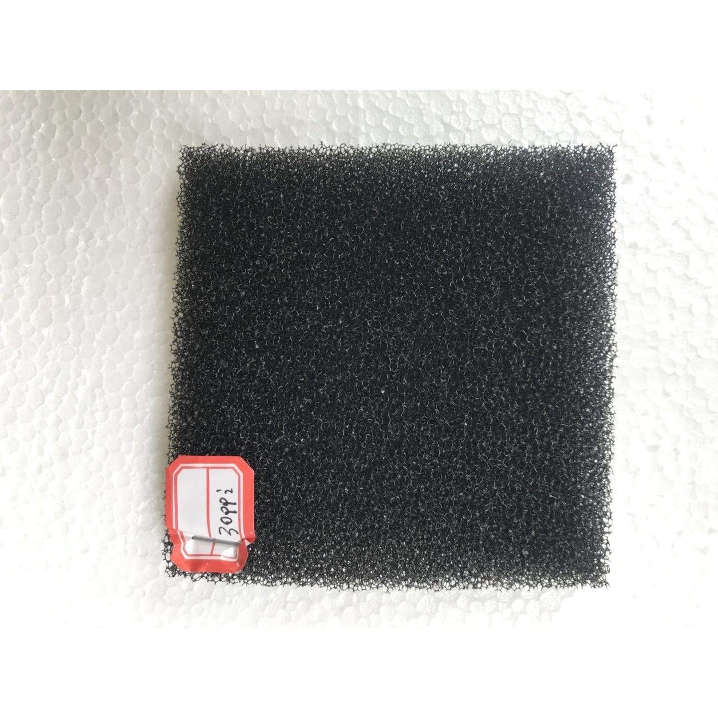 空压机网状过滤网 工业用空气灰尘过滤活性炭聚氨酯开孔过滤海绵