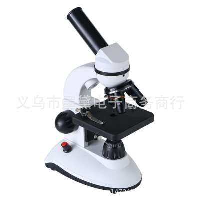 新款Eyebre显微镜 单目学生显微镜 XSP-60生物显微镜实验室800倍
