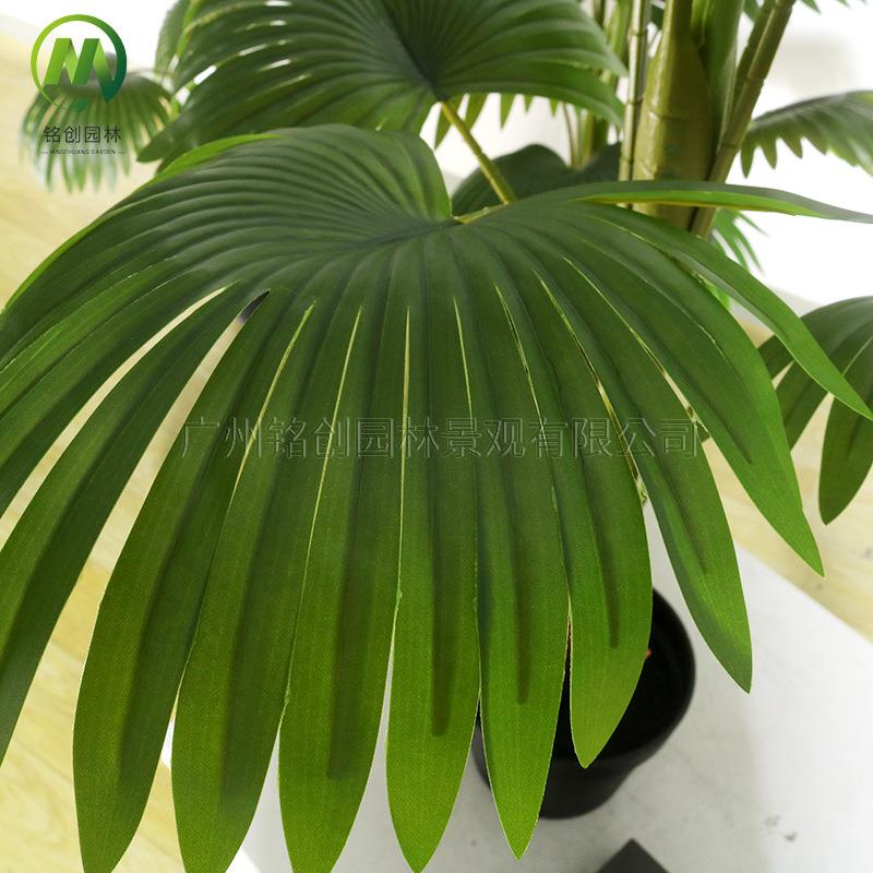 仿真大型植物装饰盆栽扇葵加州蒲葵室内客厅网红假树摆设叶扇葵