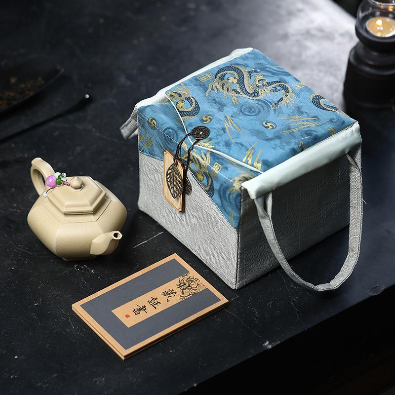 原矿宜兴本山绿泥紫砂壶大容量家用全手工六方笑樱泡茶壶支持茶具