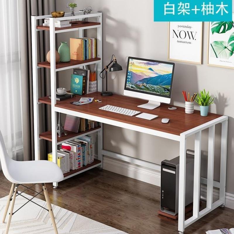 双人书桌学生学习桌多人电脑桌台式家用办公桌两个人简易桌子实木