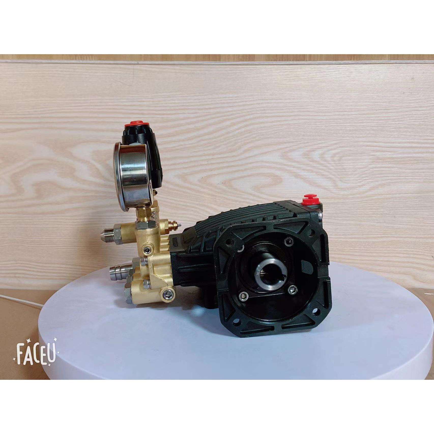 虎啸HX-1415高压泵头洗车机机头高压清洗机水泵商用工业修理配件