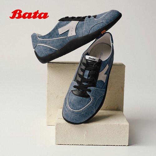 Bata春季新款时尚潮流个性德训鞋