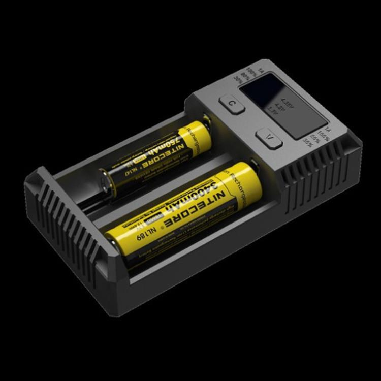NiteCore/奈特科尔NEWI2双槽智能镍氢/锂离子电池充电器18650可充