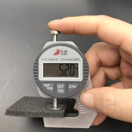 测厚仪测量厚度高精度数显纸张薄膜皮革表珍珠宝石古玩专用精密