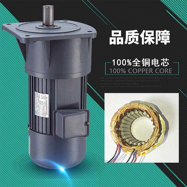 工厂东洋小型交流齿轮减速电机三相大扭矩380V正反转220V1500W