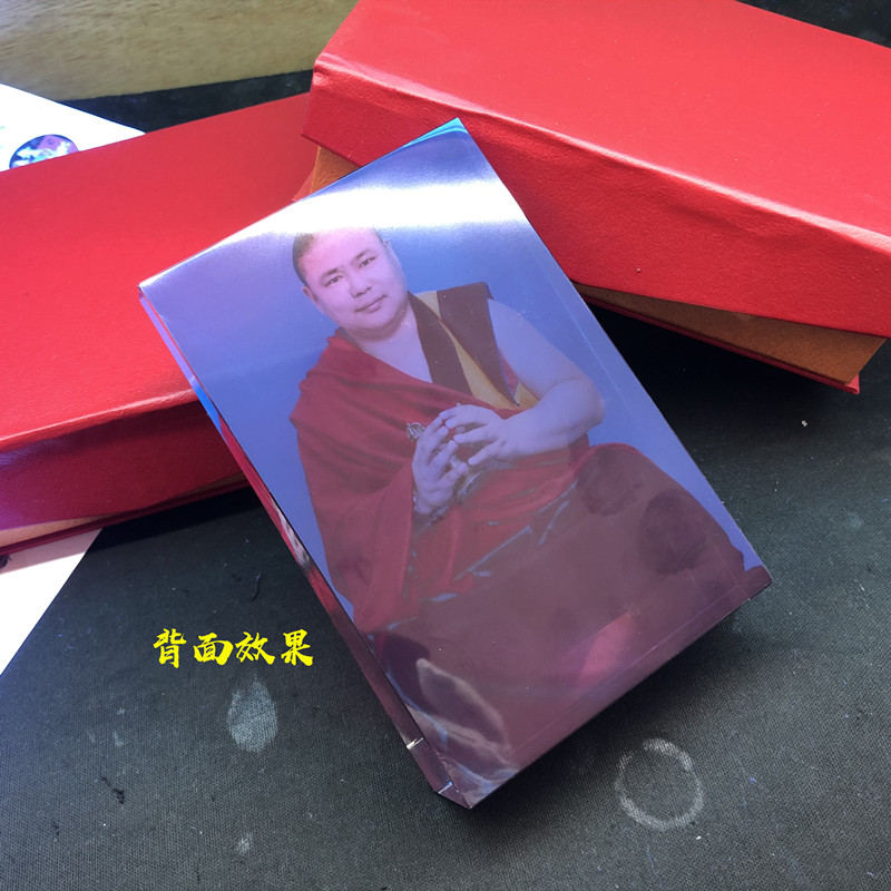 上师达真堪布周边画像水晶模型摆台工艺品定制佛像纪念品