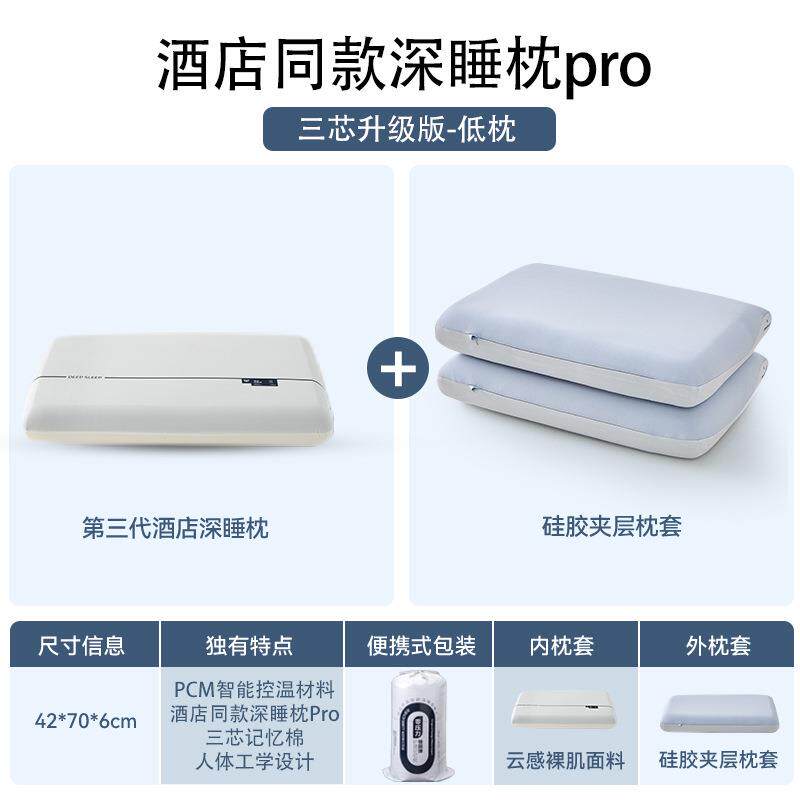 酒店枕头慢回弹深睡眠记忆厂家舒眠支撑记忆棉枕