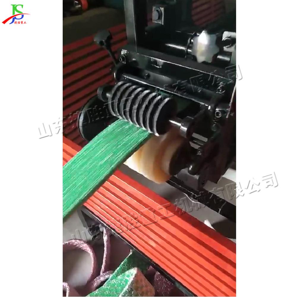 全自动洗刷大王穿布机 百洁布生产穿布机 卧式刷碗布穿条工具
