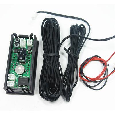 0.56寸 LED数码管电子钟 5～60V DS3231三合一 时间+温度+电压