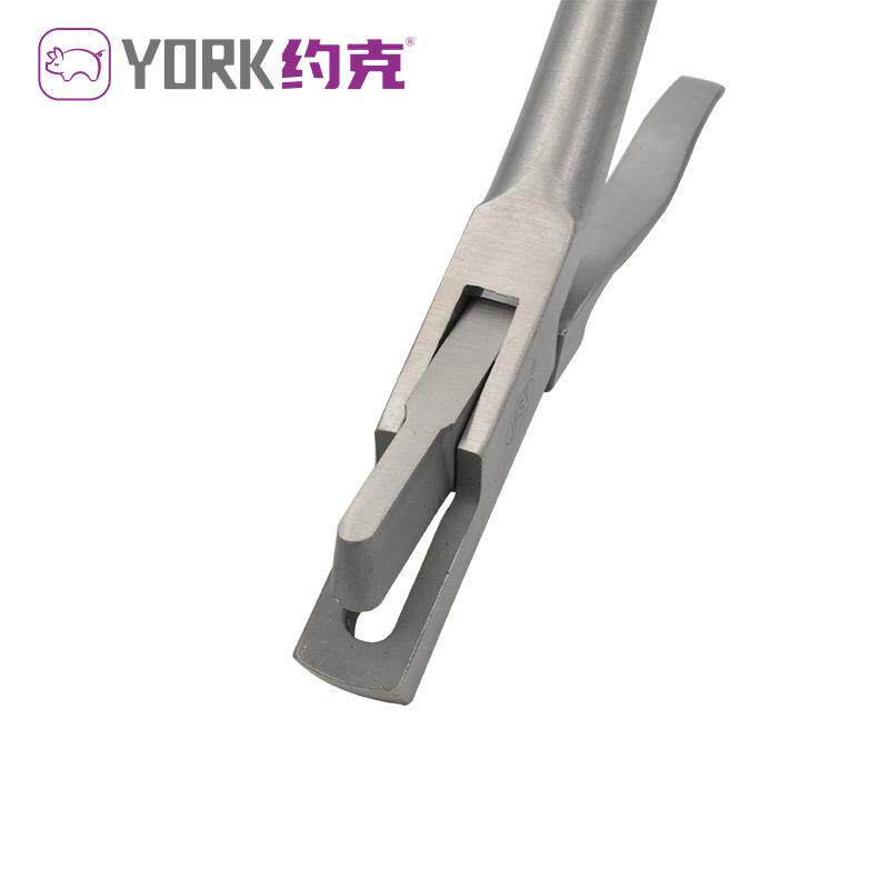 约克(YORK)不锈钢UV型耳缺钳猪用杰达耳缺钳剪耳缺猪耳朵
