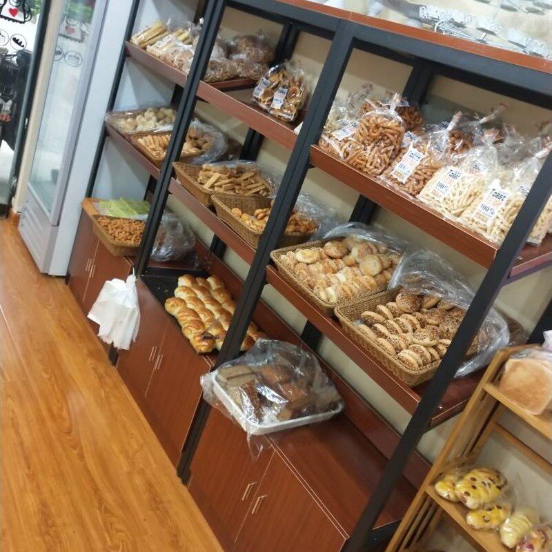 超市货架展示架陈列化妆品斜面展柜便利店零食水果置物架样板货柜