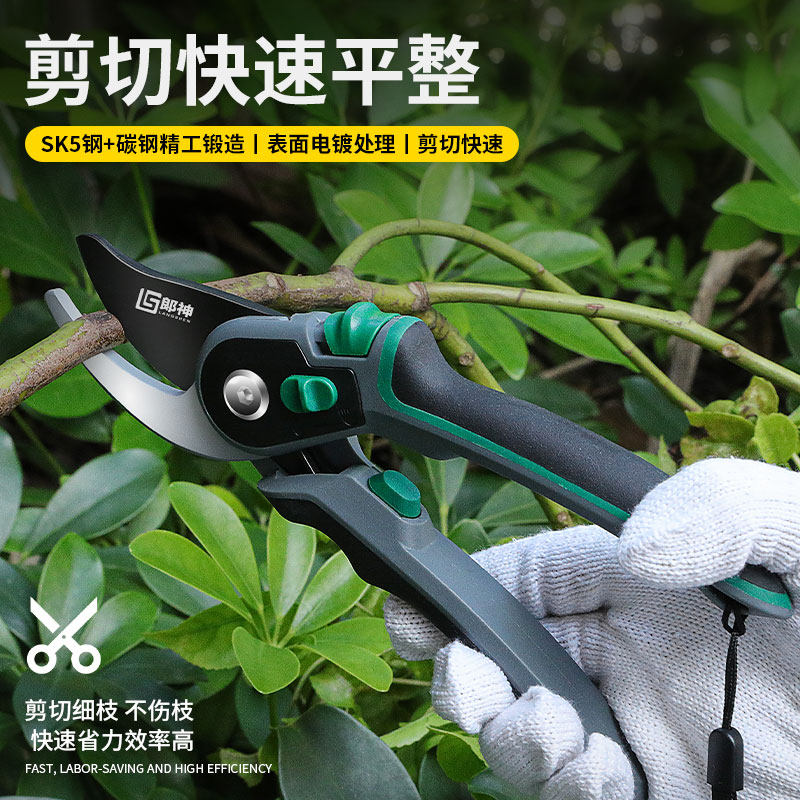 修枝剪园艺工具剪果树花艺剪子不锈钢省力粗枝园林剪树枝修剪翦刀