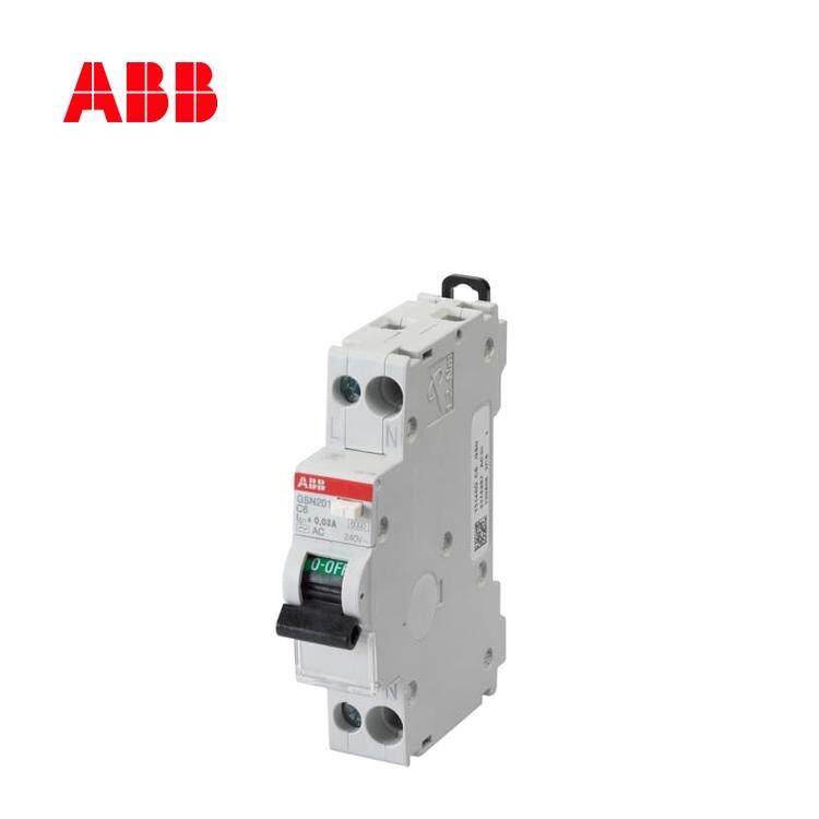 ABB单模数漏电保护断路器GSN201 L C16 AC30;10134847