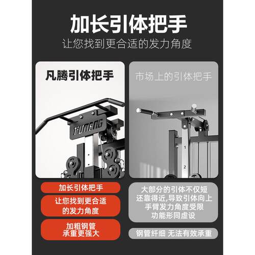 高位下拉单边小飞鸟龙门架综合训练多功能家用一体健身器材力量站