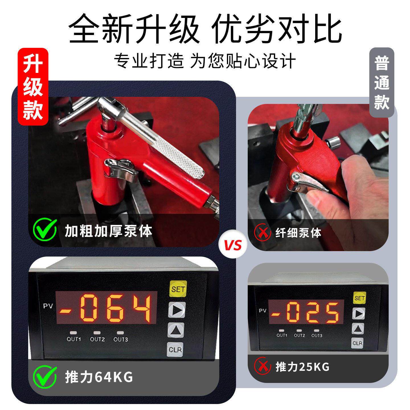 动刹气9008车分泵卡回位工具刹车片更换顶专用碟刹调钳整活塞复位